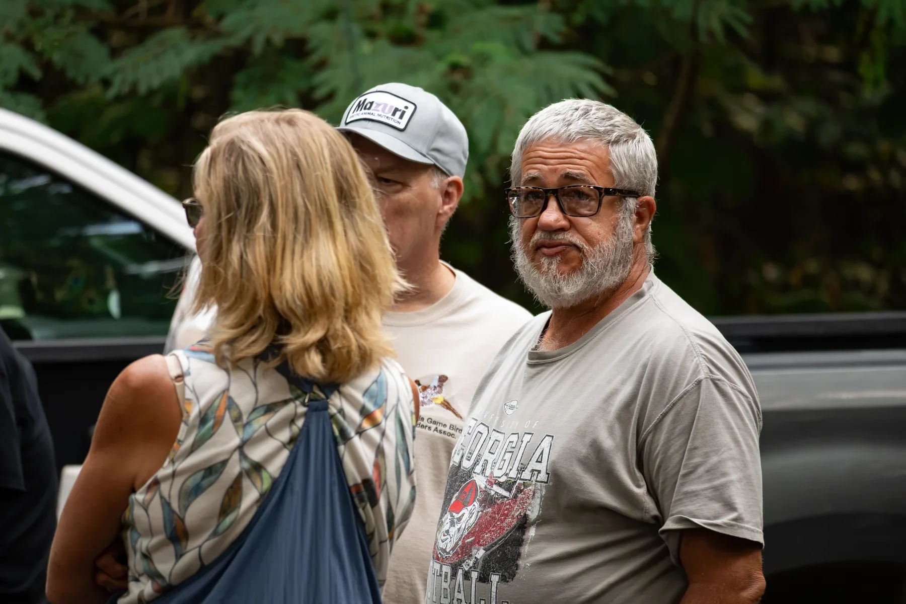 GGBBA members in conversation at a community gathering